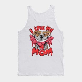 Happy Mother's day. Dog mom lovers Tank Top